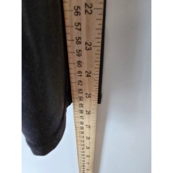 SPANX Faux Leather Leggings High Waisted Tummy Control Black Women's Large - Picture 6 of 7